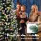 Árbol de Navidad Estrecho Nevado con 170 Luces LED Bicolor 180 cm 351 Ramas Ignífugo 11 Modos Mando a Distancia Verde Árbol de Navidad Estrecho Nevado con 170 Luces LED Bicolor 180 cm 351 Ramas Ignífugo 11 Modos Mando a Distancia Verde