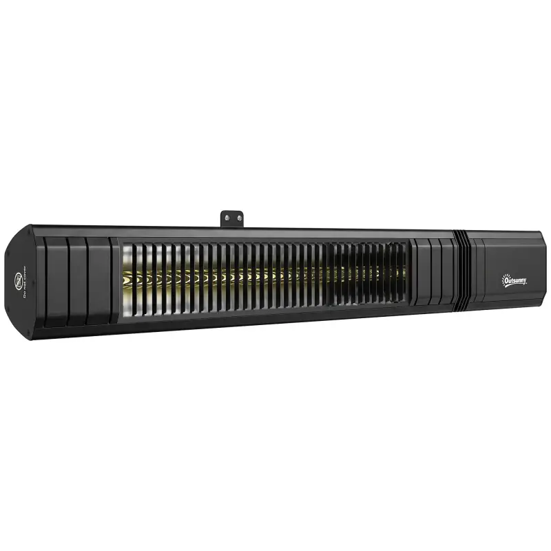 Calefactor Infrarrojos Terraza 2000 W con Funda IP65 Control por App/Táctil/Mando 9 Niveles de Calor y Temporizador Calefactor Infrarrojos Terraza 2000 W con Funda IP65 Control por App/Táctil/Mando 9 Niveles de Calor y Temporizador