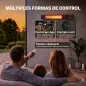Calefactor Infrarrojos Terraza 2000 W con Funda IP65 Control por App/Táctil/Mando 9 Niveles de Calor y Temporizador Calefactor Infrarrojos Terraza 2000 W con Funda IP65 Control por App/Táctil/Mando 9 Niveles de Calor y Temporizador