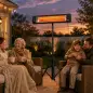 Calefactor Infrarrojos Terraza de Pie 2500 W Trípode Regulable IP65 Control Táctil/Remoto 3 Niveles Calor Temporizador Calefactor Infrarrojos Terraza de Pie 2500 W Trípode Regulable IP65 Control Táctil/Remoto 3 Niveles Calor Temporizador
