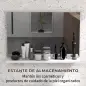 Espejo de Baño de Pared con Estante Abierto Estilo Moderno para Entrada Pasillo 60x12x40 cm Blanco Espejo de Baño de Pared con Estante Abierto Estilo Moderno para Entrada Pasillo 60x12x40 cm Blanco