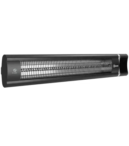 Calefactor por Infrarrojos Terraza 3000 W IP65 9 Niveles Calor Temporizador 24 H Control Táctil/Remoto Pantalla LED