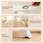 Mesa de Comedor Redonda para 4 Personas con Estructura de Acero Ø120x75 cm Blanco Mesa de Comedor Redonda para 4 Personas con Estructura de Acero Ø120x75 cm Blanco