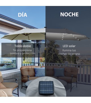 Sombrilla Doble