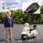 Moto Eléctrica para Niños Licencia Mini Vespa GTS 2 Ruedas Auxiliares Batería de Litio Faro Bocina Respaldo Blanco Moto Eléctrica para Niños Licencia Mini Vespa GTS 2 Ruedas Auxiliares Batería de Litio Faro Bocina Respaldo Blanco