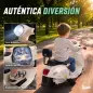 Moto Eléctrica para Niños Licencia Mini Vespa GTS 2 Ruedas Auxiliares Batería de Litio Faro Bocina Respaldo Blanco Moto Eléctrica para Niños Licencia Mini Vespa GTS 2 Ruedas Auxiliares Batería de Litio Faro Bocina Respaldo Blanco