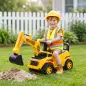 Excavadora sin Pedales Juguete con Casco de Seguridad Excavadora Correpasillos con Brazo Excavador 1 a 4 Años Amarillo Excavadora sin Pedales Juguete con Casco de Seguridad Excavadora Correpasillos con Brazo Excavador 1 a 4 Años Amarillo