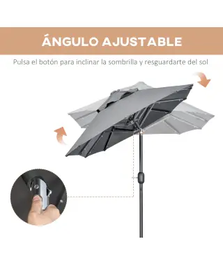 Sombrilla Doble