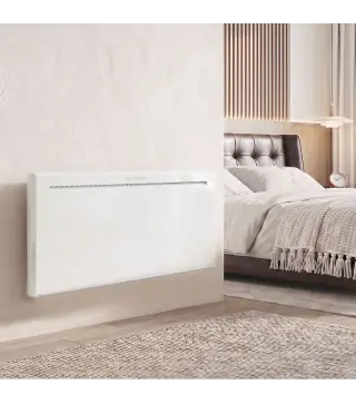 Calefactor Eléctrico Inteligente de Pared o Independiente 2000 W Temporizador Semanal Wifi Ventana Abierta y Antihielo