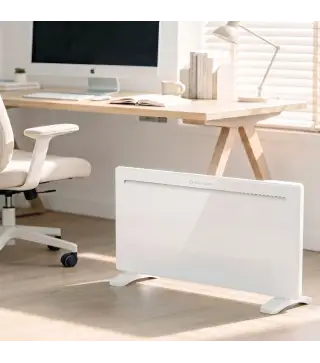 Calefactor Eléctrico Inteligente de Pared o Independiente 2000 W Temporizador Semanal Wifi Ventana Abierta y Antihielo