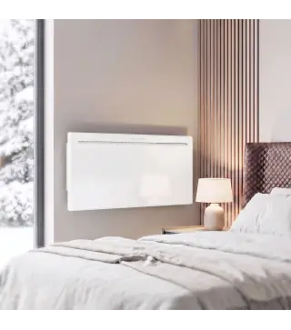 Calefactor Eléctrico Inteligente de Pared o Independiente 2000 W Temporizador Semanal Wifi Ventana Abierta y Antihielo