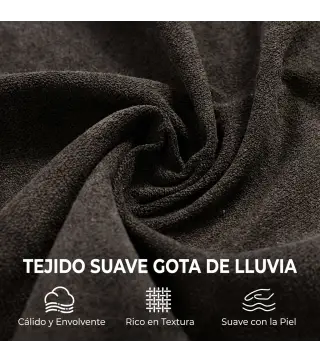 Silla Mecedora de Terciopelo con Reposacabezas Ajustable Acolchado Grueso Patas de Madera Reposabrazos Gris Oscuro