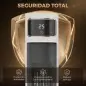 Calefactor Eléctrico de Cerámica con Termostato Regulable 4 Modos Panel Táctil Mando a Distancia Blanco