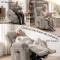 Sillón Relax Reclinable Eléctrico Levanta Personas Masaje Vibratorio y Calor Asiento Muelles Mando Portavasos Bolsillos Sillón Relax Reclinable Eléctrico Levanta Personas Masaje Vibratorio y Calor Asiento Muelles Mando Portavasos Bolsillos