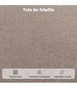 Sillón Relax Reclinable Eléctrico Levanta Personas Masaje Vibratorio y Calor Asiento Muelles Mando Portavasos Bolsillos