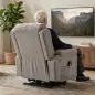 Sillón Relax Reclinable Eléctrico Levanta Personas Masaje Vibratorio y Calor Asiento Muelles Mando Portavasos Bolsillos Sillón Relax Reclinable Eléctrico Levanta Personas Masaje Vibratorio y Calor Asiento Muelles Mando Portavasos Bolsillos
