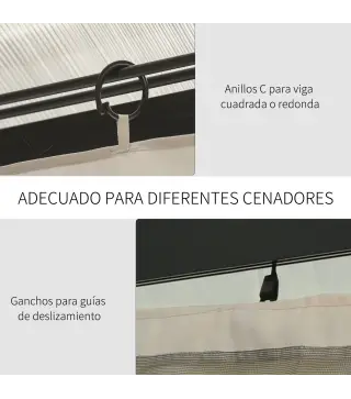 Paredes para Cenador