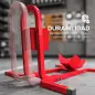 Caballete de Moto Delantera Soporte para Rueda Delantera de Moto Ajustable en 3 Niveles 60x55x43 cm Rojo Caballete de Moto Delantera Soporte para Rueda Delantera de Moto Ajustable en 3 Niveles 60x55x43 cm Rojo