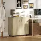 Archivador de Oficina con 2 Puertas Cerradura Estantes para Sala de Estar Estudio 80x40x80 cm Roble Archivador de Oficina con 2 Puertas Cerradura Estantes para Sala de Estar Estudio 80x40x80 cm Roble