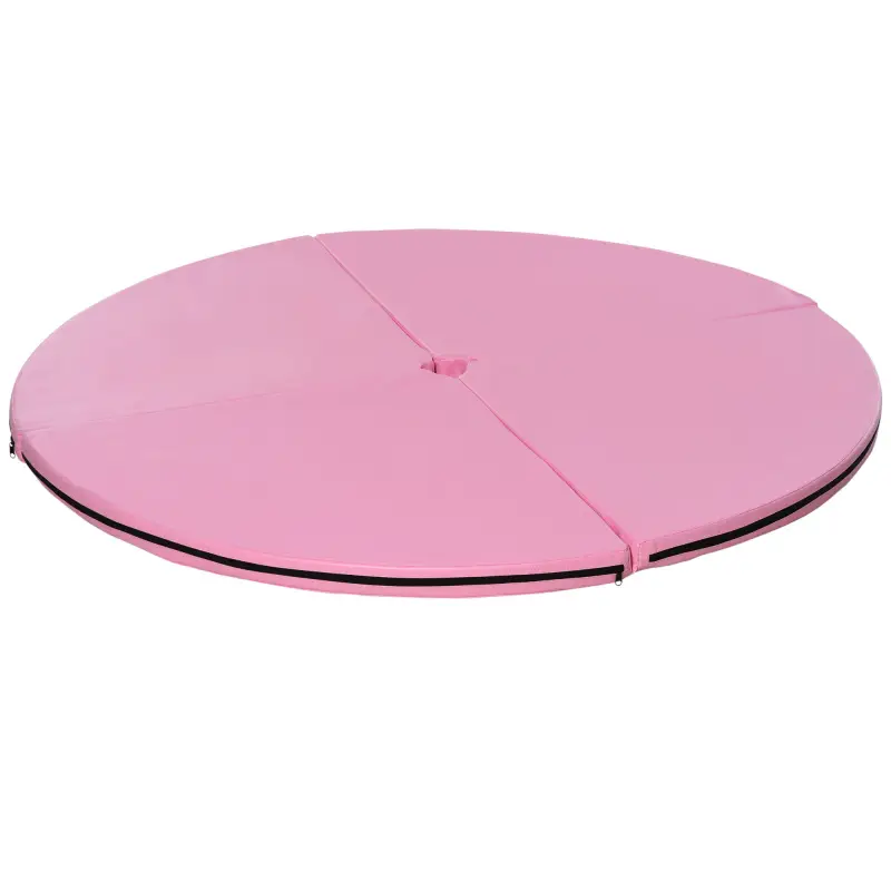Colchoneta Pole Dance Plegable Portátil Alfombra de Pole Dance Ø150x5 cm para Casa Gimnasio Entrenamiento Danza Rosa Colchoneta Pole Dance Plegable Portátil Alfombra de Pole Dance Ø150x5 cm para Casa Gimnasio Entrenamiento Danza Rosa