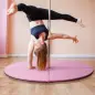 Colchoneta Pole Dance Plegable Portátil Alfombra de Pole Dance Ø150x5 cm para Casa Gimnasio Entrenamiento Danza Rosa Colchoneta Pole Dance Plegable Portátil Alfombra de Pole Dance Ø150x5 cm para Casa Gimnasio Entrenamiento Danza Rosa