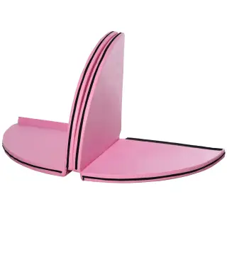 Colchoneta Pole Dance Plegable Portátil Alfombra de Pole Dance Ø150x5 cm para Casa Gimnasio Entrenamiento Danza Rosa