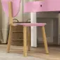 Escritorio Infantil con Silla en Forma de Osito con Cajón para Leer y Estudiar Mesa 80x41x74,5 cm y Silla 32,5x38x59 cm Escritorio Infantil con Silla en Forma de Osito con Cajón para Leer y Estudiar Mesa 80x41x74,5 cm y Silla 32,5x38x59 cm