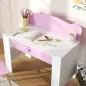 Escritorio Infantil con Silla en Forma de Osito con Cajón para Leer y Estudiar Mesa 80x41x74,5 cm y Silla 32,5x38x59 cm Escritorio Infantil con Silla en Forma de Osito con Cajón para Leer y Estudiar Mesa 80x41x74,5 cm y Silla 32,5x38x59 cm