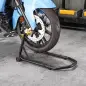 Caballete Elevador Universal Soporte Rueda Trasera Moto de Acero Robusta Carga 544 kg con Horquillas en U y L Ajustables Caballete Elevador Universal Soporte Rueda Trasera Moto de Acero Robusta Carga 544 kg con Horquillas en U y L Ajustables