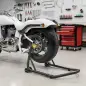 Caballete Elevador Universal Soporte Rueda Trasera Moto de Acero Robusta Carga 544 kg con Horquillas en U y L Ajustables Caballete Elevador Universal Soporte Rueda Trasera Moto de Acero Robusta Carga 544 kg con Horquillas en U y L Ajustables