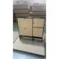 Zapatero Estrecho con 2 Cajones Abatibles Armario Taburete Oculto Estantes Ajustables 8-10 Pares 100x23,8x100 cm Roble