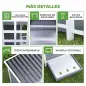 Gallinero para Exterior de Madera 100x86x100cm 2-4 Gallinas Nido Bandeja Extraíble Techo Impermeable Perchas Gris Claro Gallinero para Exterior de Madera 100x86x100cm 2-4 Gallinas Nido Bandeja Extraíble Techo Impermeable Perchas Gris Claro