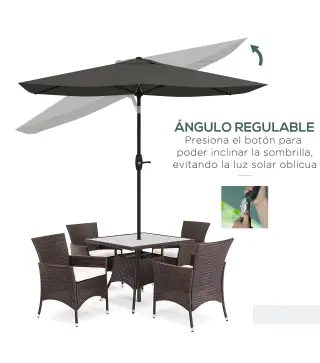 Sombrilla de Jardín