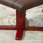 Sillón Relax Reclinable con Reposapiés Tapizado en Tejido Técnico Marco de Madera Función Basculante Marrón Oscuro Sillón Relax Reclinable con Reposapiés Tapizado en Tejido Técnico Marco de Madera Función Basculante Marrón Oscuro