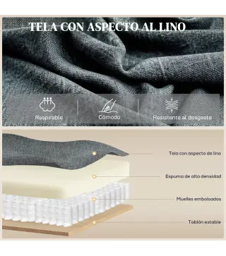 Sillón Relax Reclinable Eléctrico Levanta Personas con Masaje Vibratorio y Calor Control Remoto Gris