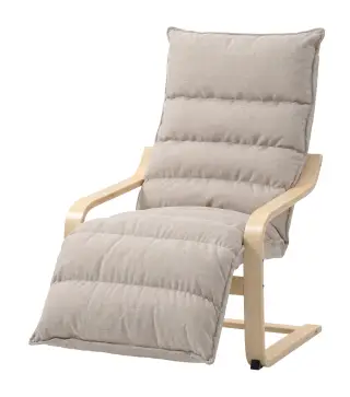 Butaca de Salón con Reposapiés Ajustable Tapizada en Terciopelo con Marco de Madera 67x93x105 cm Marrón Claro