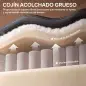 Sillón Relax Reclinable Eléctrico Levanta Personas con Masaje Vibratorio y Calor Puerto USB Control Remoto Negro