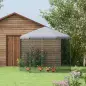 Recinto para gallinero exterior 5 m² parque con malla 2,8x2,45x2,46 m - espacio cubierto - 5/8 gallinas
