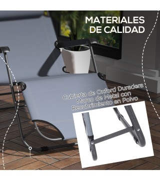 Tumbona Plegable