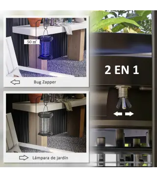 Lámpara Antimosquitos