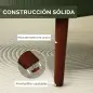 Sillón Relax Sofá Individual de Pana con Cojín Reposabrazos Patas de Madera para Dormitorio Oficina Verde