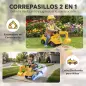 Excavadora Correpasillos Juguete con Bocina de Aire, Excavadora sin Pedales, Brazo Excavador, Almacenaje Bajo Asiento, para Niño Excavadora Correpasillos Juguete con Bocina de Aire, Excavadora sin Pedales, Brazo Excavador, Almacenaje Bajo Asiento, para Niño