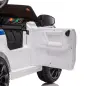 Coche Eléctrico para Niños de Policía 12V Mando a Distancia 2,4 G 2 Motores Arranque Suave Sirena Luces Música Blanco Coche Eléctrico para Niños de Policía 12V Mando a Distancia 2,4 G 2 Motores Arranque Suave Sirena Luces Música Blanco