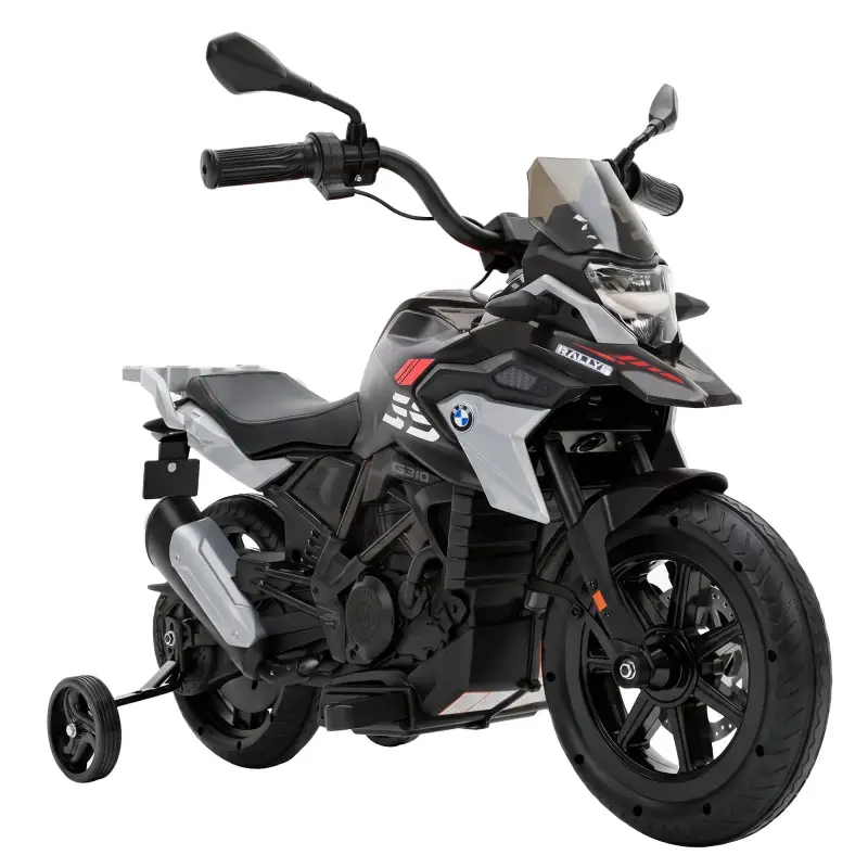Moto Eléctrica para Niños Licencia BMW G310 GS 12V con 2 Ruedas Auxiliares Arranque Suave 3-6 km/h 3-8 Años Negro Moto Eléctrica para Niños Licencia BMW G310 GS 12V con 2 Ruedas Auxiliares Arranque Suave 3-6 km/h 3-8 Años Negro