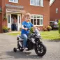 Moto Eléctrica para Niños Licencia BMW G310 GS 12V con 2 Ruedas Auxiliares Arranque Suave 3-6 km/h 3-8 Años Negro Moto Eléctrica para Niños Licencia BMW G310 GS 12V con 2 Ruedas Auxiliares Arranque Suave 3-6 km/h 3-8 Años Negro