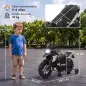 Moto Eléctrica para Niños Licencia BMW G310 GS 12V con 2 Ruedas Auxiliares Arranque Suave 3-6 km/h 3-8 Años Negro Moto Eléctrica para Niños Licencia BMW G310 GS 12V con 2 Ruedas Auxiliares Arranque Suave 3-6 km/h 3-8 Años Negro