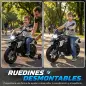 Moto Eléctrica para Niños Licencia BMW G310 GS 12V con 2 Ruedas Auxiliares Arranque Suave 3-6 km/h 3-8 Años Negro Moto Eléctrica para Niños Licencia BMW G310 GS 12V con 2 Ruedas Auxiliares Arranque Suave 3-6 km/h 3-8 Años Negro