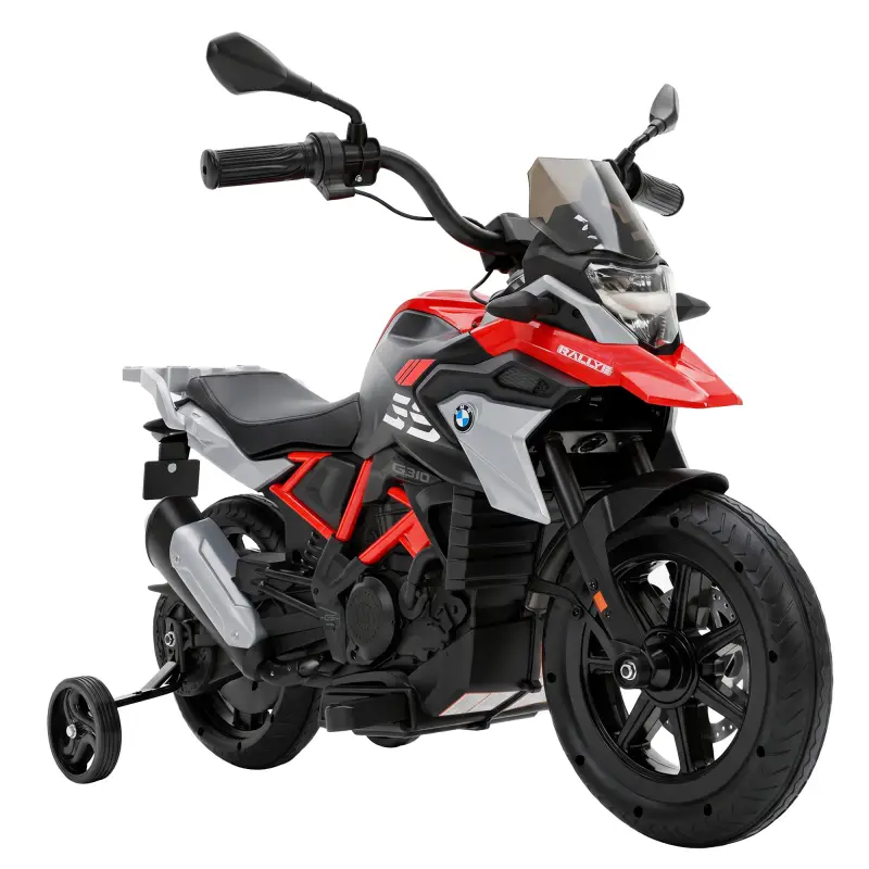 Moto Eléctrica para Niños Licencia BMW G310 GS 12V con 2 Ruedas Auxiliares Arranque Suave 3-6 km/h 3-8 Años Rojo Moto Eléctrica para Niños Licencia BMW G310 GS 12V con 2 Ruedas Auxiliares Arranque Suave 3-6 km/h 3-8 Años Rojo