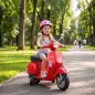 Moto Eléctrica Niños 12V Vespa PX150 Ruedas Auxiliares 2 Motores Suspensión Trasera Música Faros 3 km/h 3-6 Años Rojo Moto Eléctrica Niños 12V Vespa PX150 Ruedas Auxiliares 2 Motores Suspensión Trasera Música Faros 3 km/h 3-6 Años Rojo