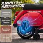 Moto Eléctrica Niños 12V Vespa PX150 Ruedas Auxiliares 2 Motores Suspensión Trasera Música Faros 3 km/h 3-6 Años Rojo Moto Eléctrica Niños 12V Vespa PX150 Ruedas Auxiliares 2 Motores Suspensión Trasera Música Faros 3 km/h 3-6 Años Rojo